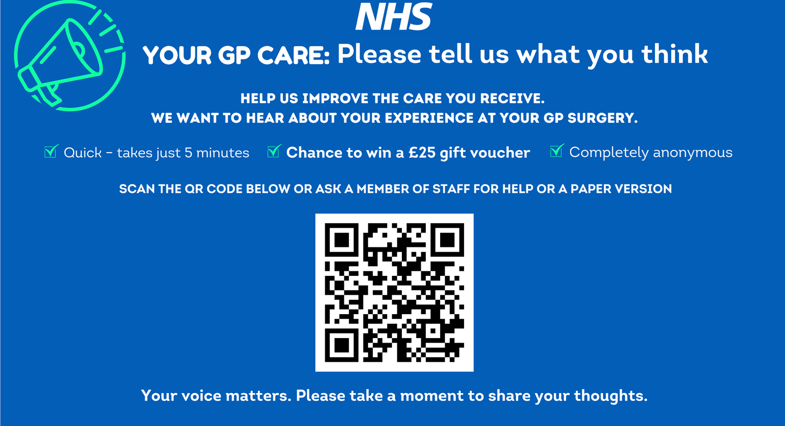 Your GP Care: Please tell us what you think