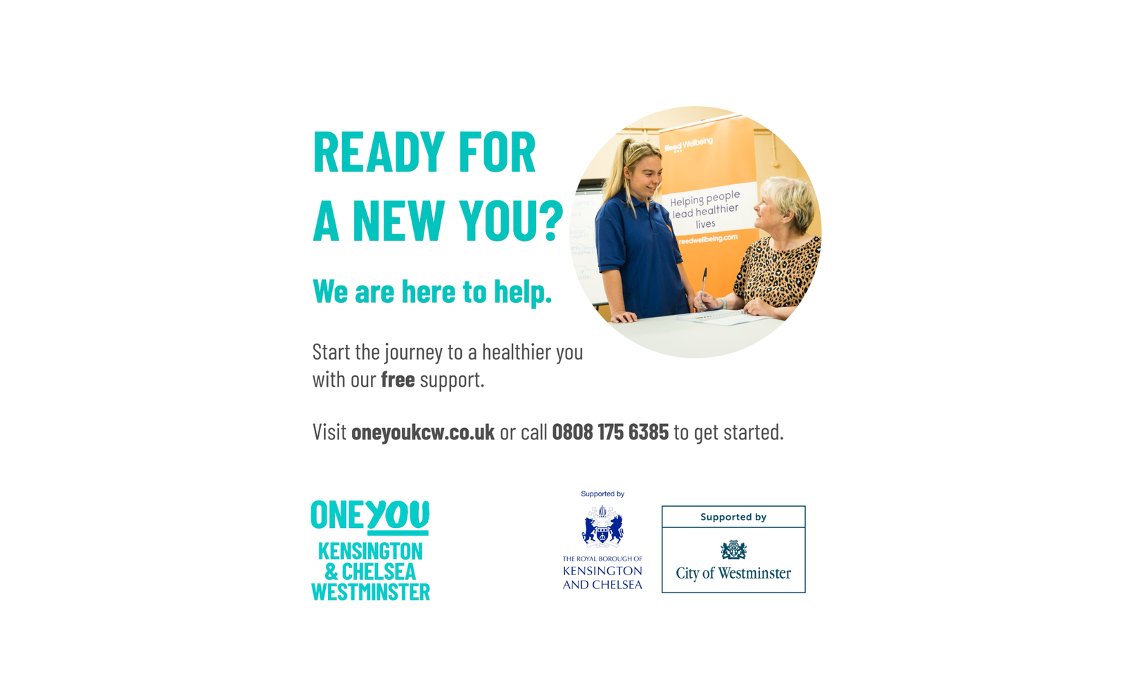 Free support to help improve your health and wellbeing