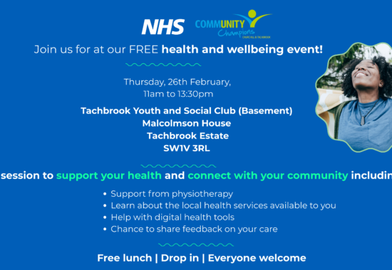 Join our free health and wellbeing event!