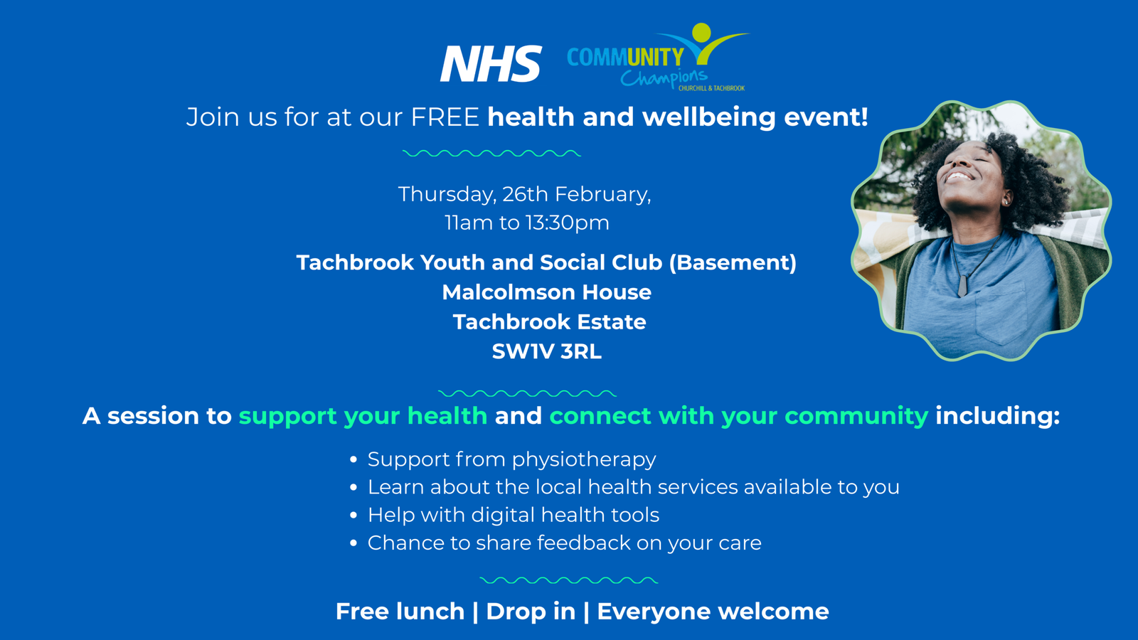 Join our free health and wellbeing event!