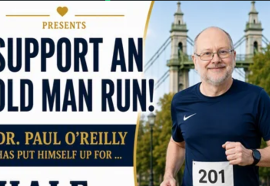 Dr. O’Reilly is running a Half Marathon!