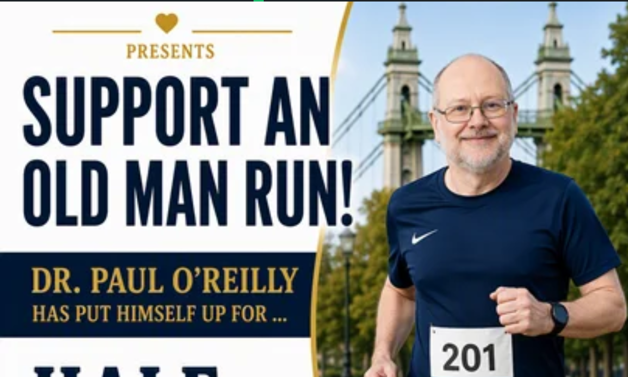 Dr. O’Reilly is running a Half Marathon!
